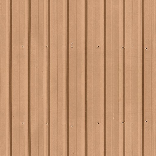 仿木材质彩钢瓦屋顶贴图