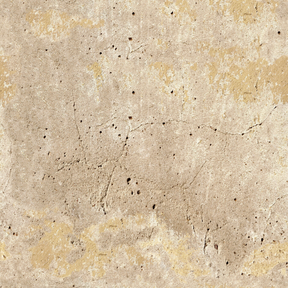 米黄色毛面混凝土材质贴图