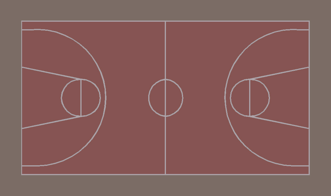 篮球场贴图