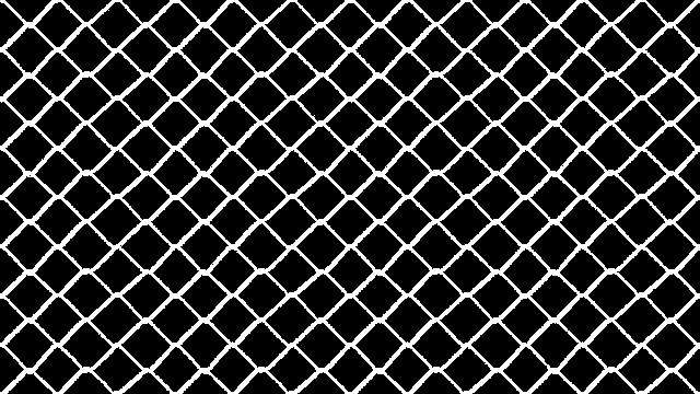 网格状铁网围档黑白贴图
