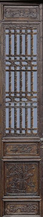 中式古建木门贴图