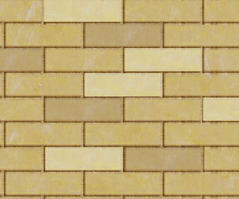 黄色墙面砖材质贴图