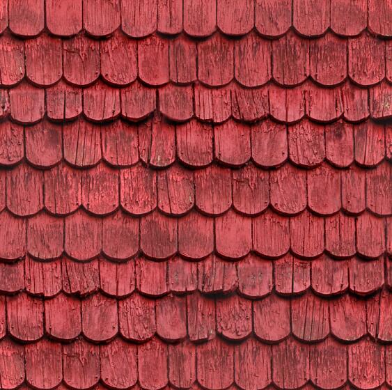 红色木屋顶贴图