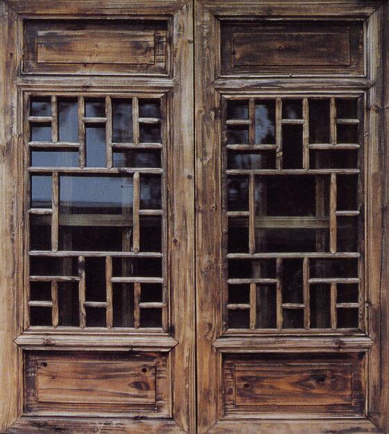 老旧的木头窗户贴图