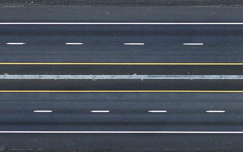 带行道线的真实马路材质贴图