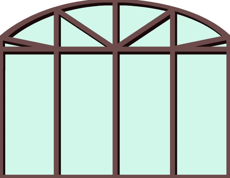 拱形窗户材质贴图