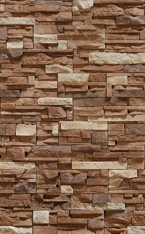 棕色的墙面石材材质贴图