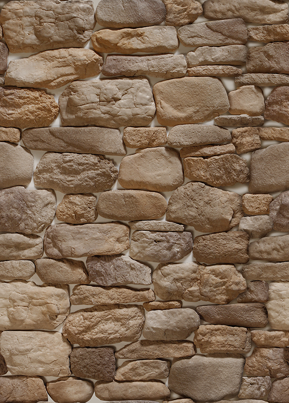 土黄色的石材墙面材质贴图